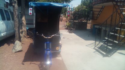 Bicitaxis para transporte Turístico